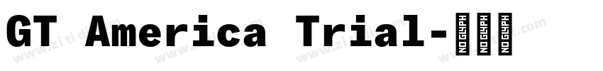 GT America Trial字体转换